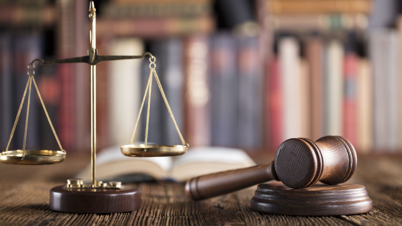 Law symbols.