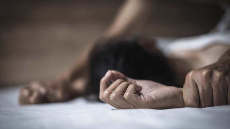 The concept of sexual harassment against women and rape. stop violence against Women,sexual abuse, human trafficking, International Day for the Elimination of Violence against Women.